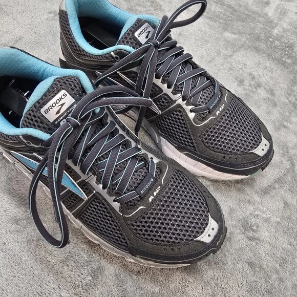 Brooks Addiction 12 Running Shoes Womens‎ 8 Gray Athletic 1201881B062 - Picture 9 of 16